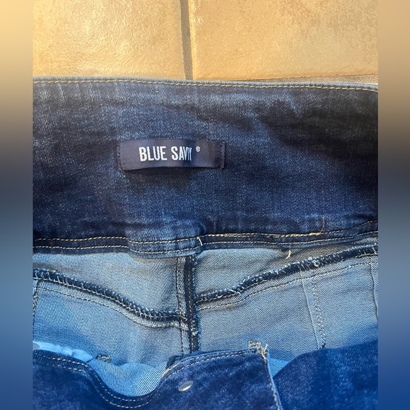 Blue savy ankle jeans size 14 - Picture 3 of 5